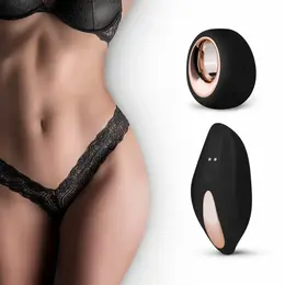 PantyRebel bežični vibrirajući set gaćica sa daljinskim upravljačem, crna boja, podesiva veličina