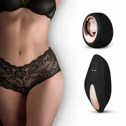 PantyRebel vibrirajući intimni šorts crni veličina M/L