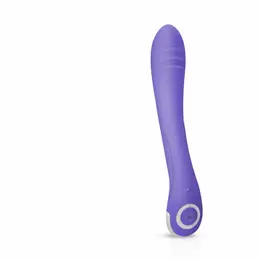 Lici zakrivljeni silikonski intimni masažer sa 10 modova, USB, roze