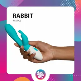 Leda Intima Series Rabbit vibrator sa 10 modova punjivi vodootporni roze
