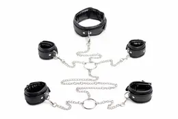 Master Series Restriction Collar & Cuff System Adjustable Steel Chains