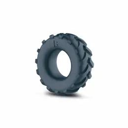 Boners Tire Silikonski Potporni Prsten Siva - Rastegljivi Anatomski Model