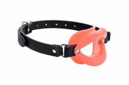 Master Series Silikonski podesivi oralni trening gag Crna