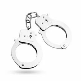 Ouch! Podesive metalne lisice Srebrne: Siguran sistem sputavanja