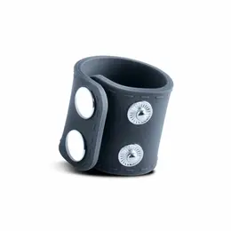 Boners Adjustable Silicone Ball Strap S/M - Flexible Comfort Fit Black