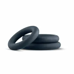 Boners Silicone Ring Set siva 3 veličine fleksibilan materijal prijatan za kožu