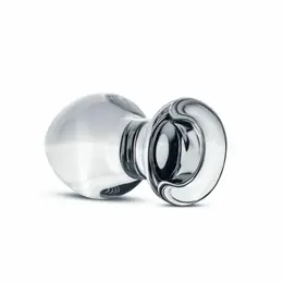 Glas Intimate Plug model br. 26, providno staklo, srednja veličina