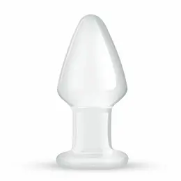 Glas Model No. 25 Srednji stakleni analni dodatak 4.6 cm providan