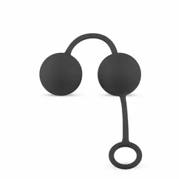 Sinner Gear Black Weighted Kegel Balls - Dvostruki sistem protivtega