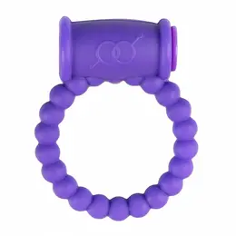 EasyToys Vibrirajući intimni prsten ljubičasti - Fleksibilan silikonski dizajn