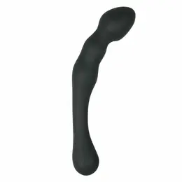 EasyToys Anal Explorer silikonski crni fleksibilni probnik 16 cm