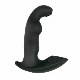 TOYJOY Dynamic Duke rebrasti silikonski intimni masažer crni