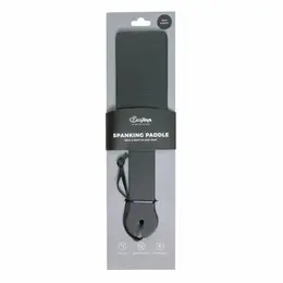 Ouch! Crni PU kožni palica za udarce - ergonomska, izdržljiva, 32 cm