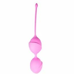 EasyToys Pink Duo Silikonske Loptice za Trening Karličnih Mišića 3,5 cm