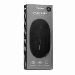 EasyToys Uže 10m Crno - Izdržljivo Mekano Najlonsko Uže za Vezivanje