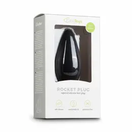 Sinner Gear Veliki Silikonski Čep Crni - Siguran Analni Model sa Širokom Podlogom