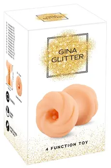 Gina Glitter 4u1 višenamenski intimni sistem, providni, 7 cm