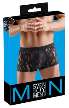 Svenjoyment M. Pants 2XL crne pantalone sa burnout efektom