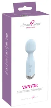 beau coeur Vanyor Mini Wand masažer kompaktni silikonski 15.4 cm roze