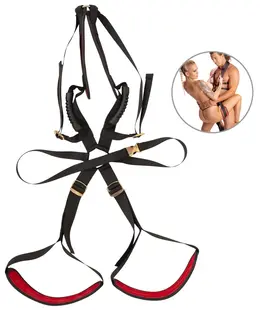 Bad Kitty Body Swing podesivi pojas sa crvenom postavom, maksimalno opterećenje 120 kg