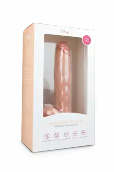 TOYJOY Realistic Touch Model 26.5 cm, Fleksibilna Površina, Bež