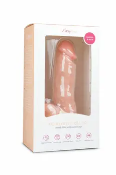 EasyToys Intimni silikonski model 17.5 cm - Anatomski teksturirana površina