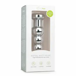 Rimba Aluminijumski čep Clear Crystal - Elegantan metalni intimni aksesoar