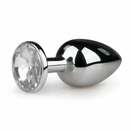 Diogol Metalni čep Srebrni sa prozirnim kristalom S - Kompaktni aluminijumski model
