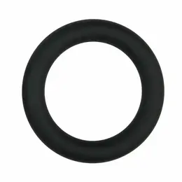 EasyToys Silicone Support Ring Black Large - Flexible & Durable Design