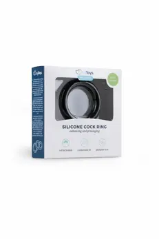 EasyToys Silicone Ring Black Medium - Flexible Comfort System