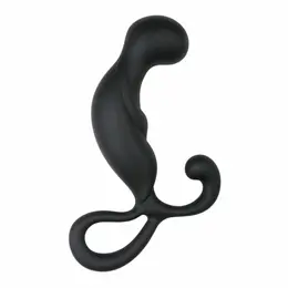 Nexus Revo Zakrivljeni prostate masažer Crni - Ergonomski silikonski uređaj