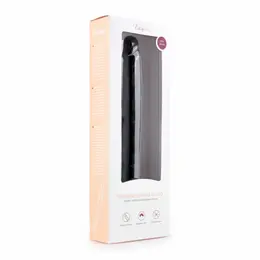 EasyToys Silikonski dvojni fleksibilni intimni igrač 45 cm Crni