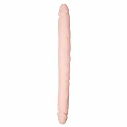 EasyToys Silikonski dvojni fleksibilni intimni uređaj 45 cm Crni