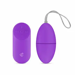 EasyToys Vibrirajuće Jaje Daljinski Upravljač Ljubičasto - Kompaktni Bežični Model