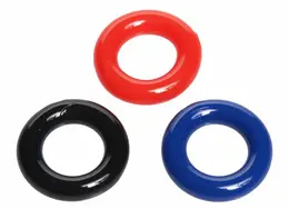 XR Brands Trinity Vibes Set of 3 Ultra-Stretch Performance Rings Black