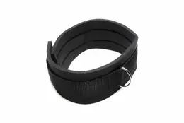 Frisky Adjustable Neoprene Collar & Nylon Leash Set, Black, 116cm