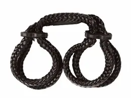 Original Sin Podesive Lisice od Užeta Crne 48cm Polipropilen ABS