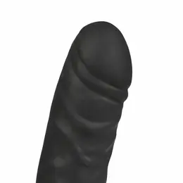Size Matters Hollow Silicone Support System - Adjustable, Black, 15 cm