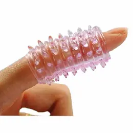 You2Toys Finger Sleeve ružičasti TPR ne vibrirajući fleksibilni nastavak za prst