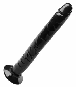 XR Brands Tower intimni stub crni 32cm TPR sa usisnom bazom
