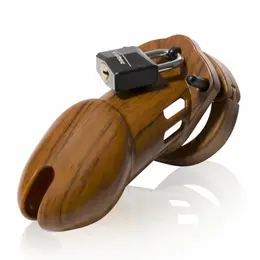 CB-X CB-6000 Designer Series Chastity System Wood Finish 35 mm