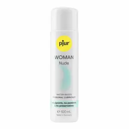 Pjur Woman Nude Water-Based Lubricant 100ml - Sensitive Formula, Odorless