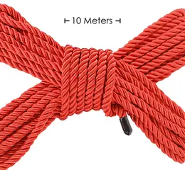 SINNER Gear uže za vezivanje 10m crveno - Izdržljivi poliesterski konopac