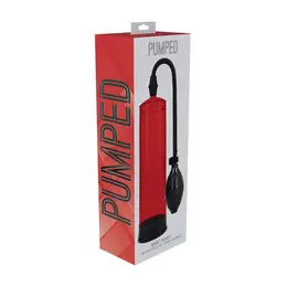 Pumped Basic Pump 1 Vodootporna Crvena – Intimni Vakuum Sistem