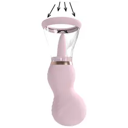 Sensual Punjeni Pump Set Ružičasti – Multi Zona Vakuum Sistem