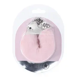OUCH! Heavy-Duty Pahuljaste Lisice Puder Ružičaste – Siguran Mekani Model