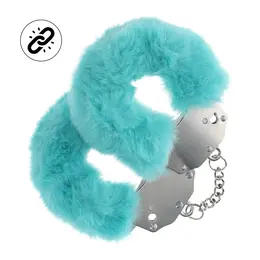 You2Toys Fluffy Anatomic Handcuffs Siguran sistem zaključavanja Plava