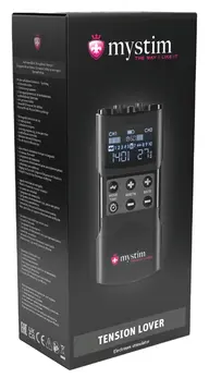 Mystim Tension Lover 2 napredna E-Stim kontrolna jedinica, 2 kanala, USB-C