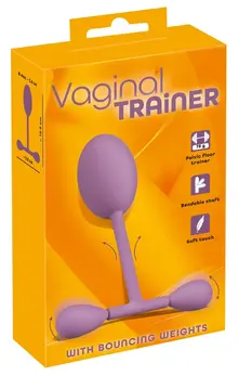You2Toys pelvic fitnes trener sa dinamičkim sistemom loptica, 78g, silikon