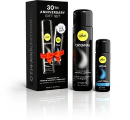 pjur 30th Anniversary Gift Set - Premium Silicone & Water-Based Lubricants
